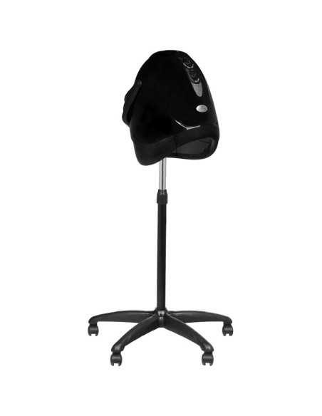 Capacete secador de cabelo no braço dx-w preto 