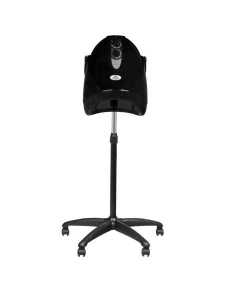 Capacete secador de cabelo no braço dx-w preto 