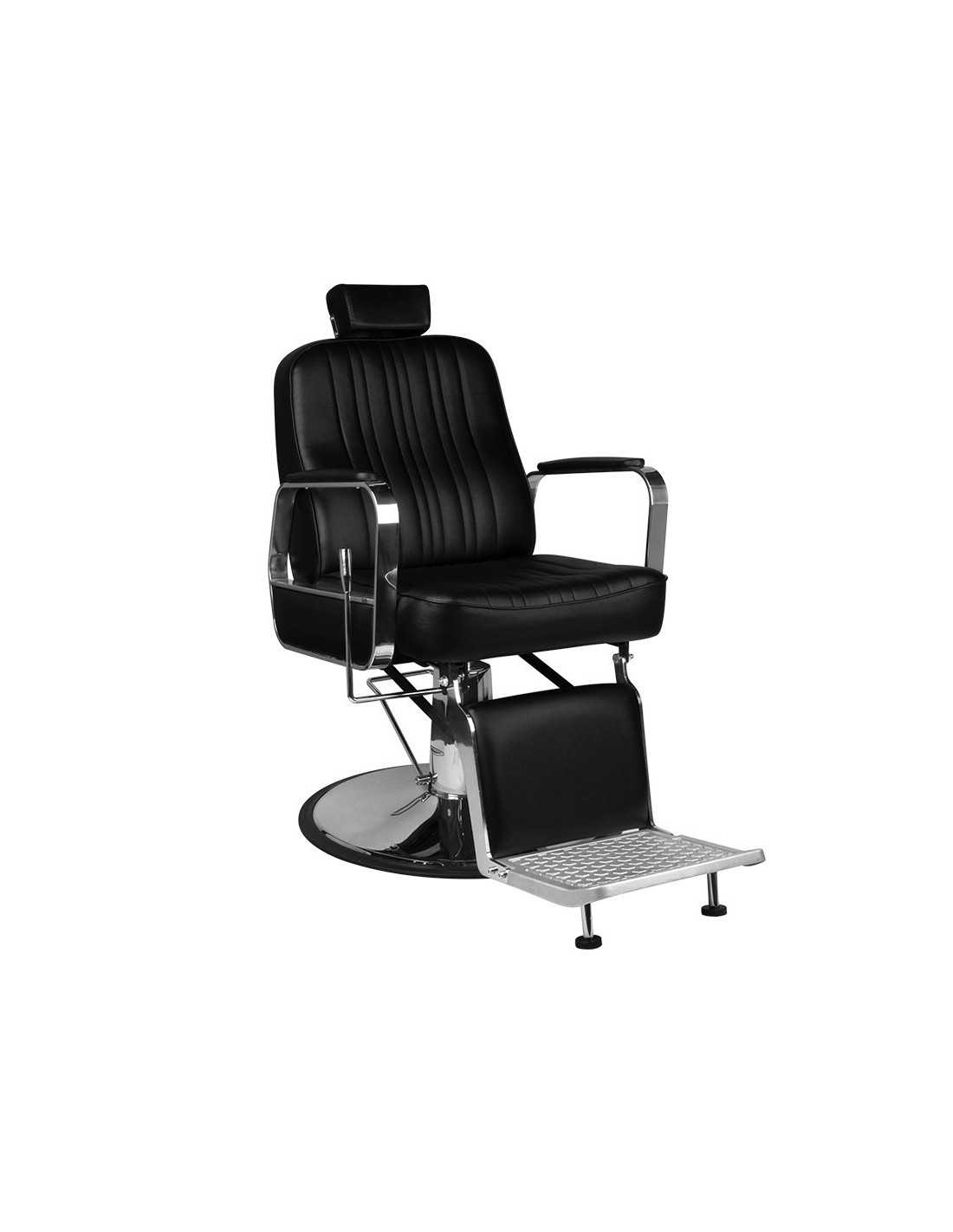 Cadeira de barbeiro Patrizo – Trono másculo e conforto máximo