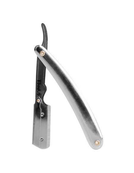 Straight razor barber pro steel m1 set of 2 