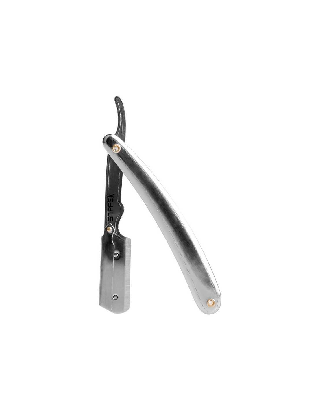 Rasoir coupe-choux barbier pro acier m1 lot de 2  