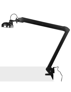ELEGANTE 801-S LAMPA WARSZTATOWA LED ZE STANDARDOWYM IMADŁEM, CZARNA
