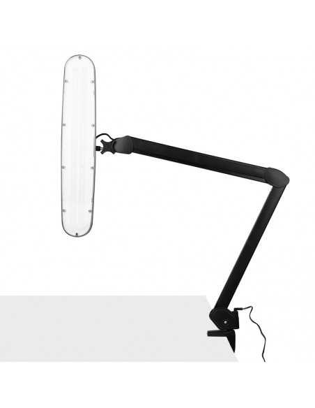 Lampa warsztatowa led elegante 801-s z imadełkiem standard czarna