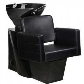 Black ankara shampoo basin