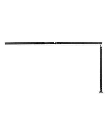 LAMPA LED 3-RAMIENNA NA BIURKO CZARNA