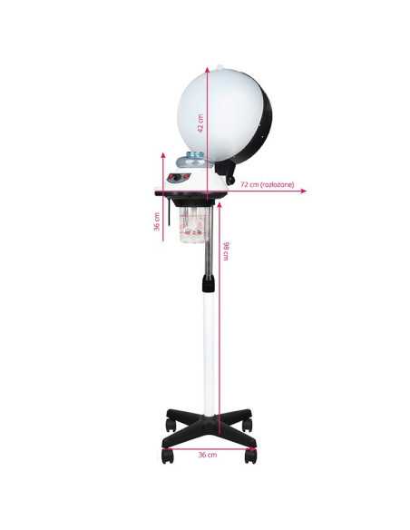 Helmet steamer hair steamer hairstyle 658 