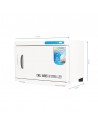 Handtuchwärmer mit UV-C-Sterilisator 16 l weiß 