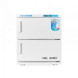 Handdoekwarmer met uv-c sterilisator 32 l dubbel wit