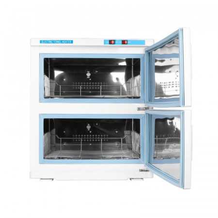 Secatoallas con esterilizador uv-c 32 l doble blanco 