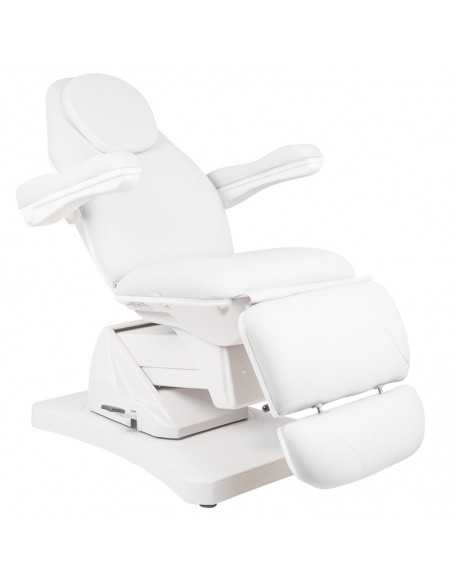 Basic 169 adjustable electric cosmetic chair white