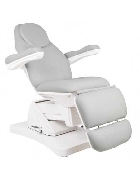 Basic 169 elektrische cosmetische stoel grijs verstelbaar