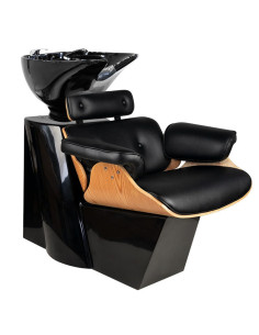 Recipiente B de shampoo preto Florence B 