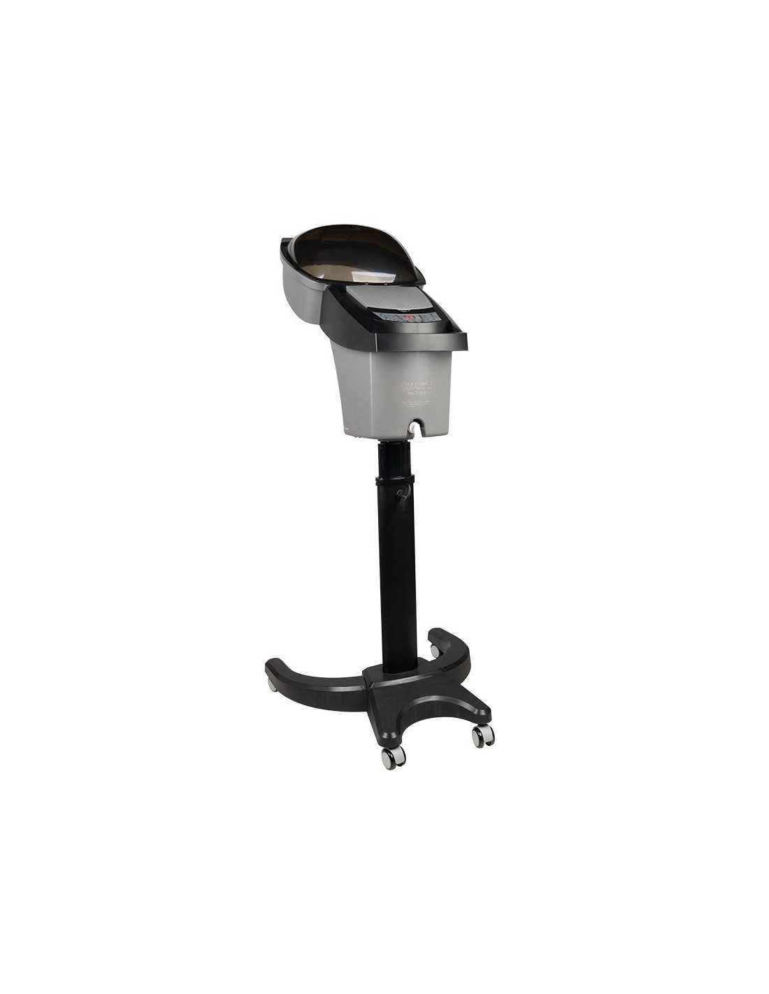 Silver hair steamer with active ozone