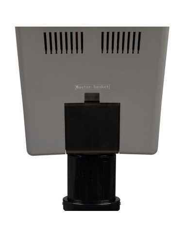 Haarstyling zilveren stoomhelm met actieve ozon 