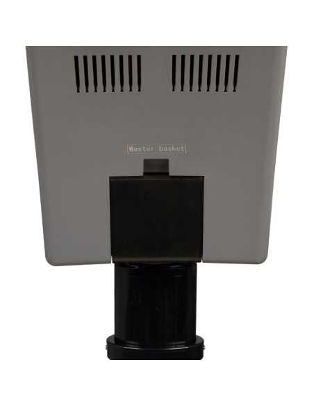Haarstyling silberner Dampfhelm mit aktivem Ozon 