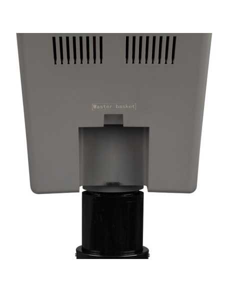 Haarstyling silberner Dampfhelm mit aktivem Ozon 