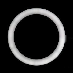 Ringverlichting 10" 8w zwarte led-ringverlichting 