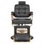 Boss barber chair old black leather