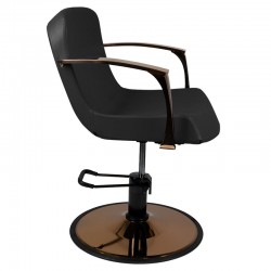 Styling chair bolonia copper black