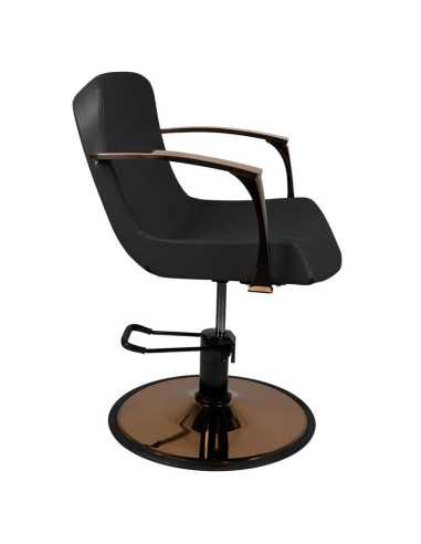 Sedia stile bolonia nero rame 