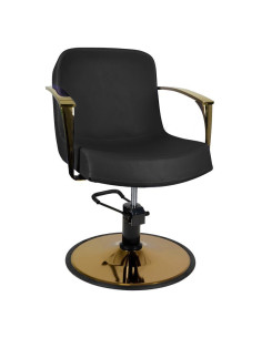 Bolonia goldschwarzer Friseurstühle 