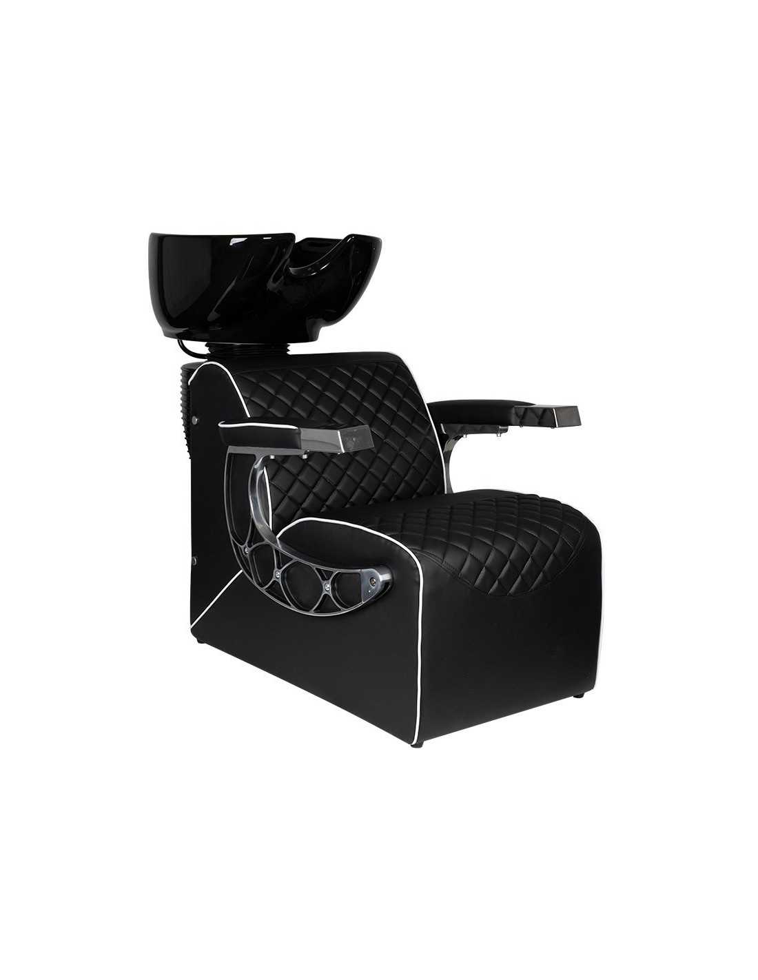 Simone black shampoo basin