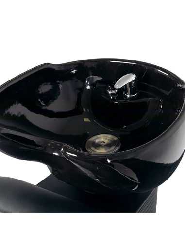 Bac a shampoing simone noir 