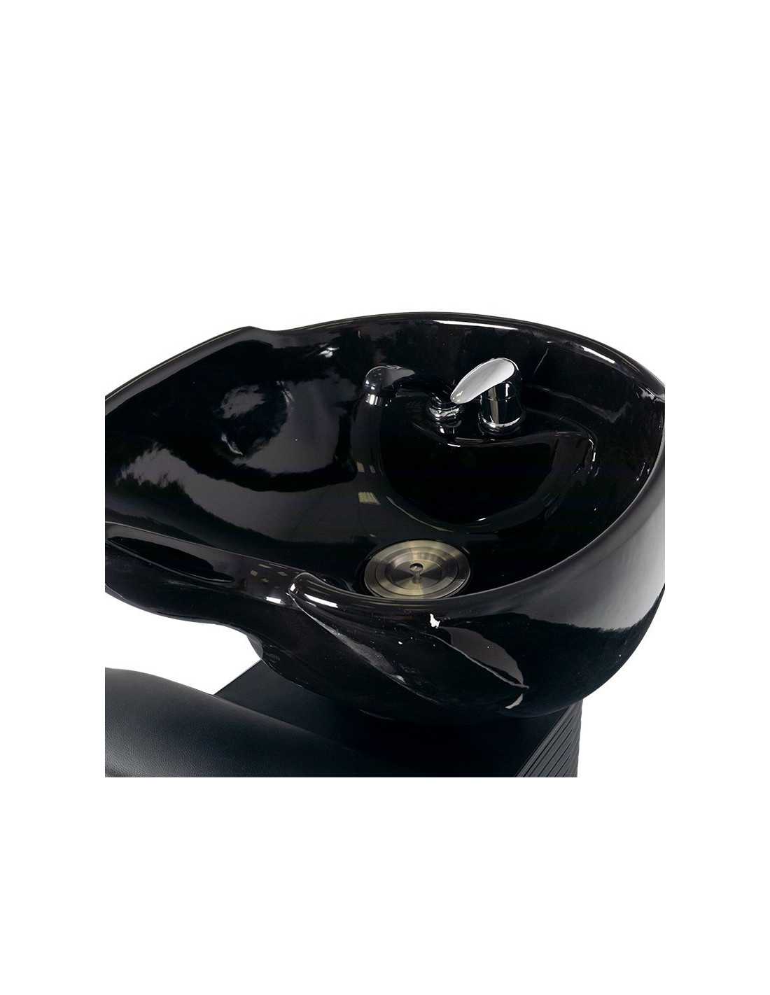 Simone black shampoo basin