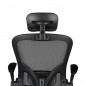Chaise de bureau max confort 73h noir