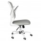 Silla oficina comfort 73 blanco - gris