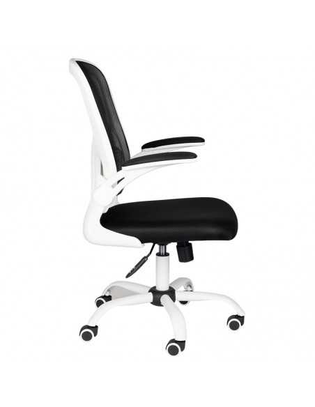 Bürostuhl Komfort 73 weiß - schwarz
