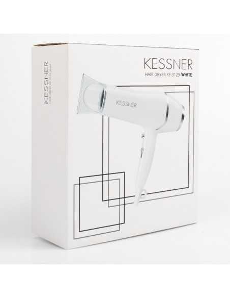 Secador de cabelo profissional Kessner 2100W branco