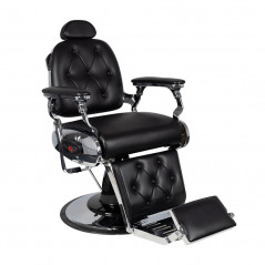 Black francesco barber chair 