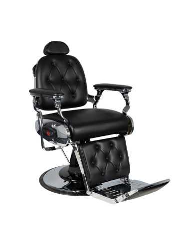Francesco black barber chair