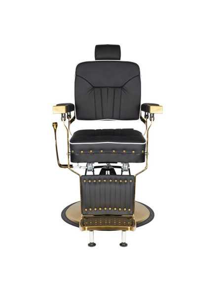 Filippo barber chair black gold 