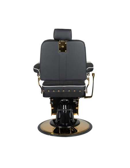 Fauteuil barbier filippo or noir 