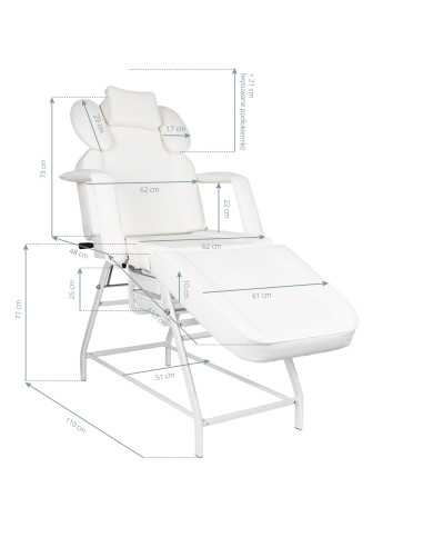Ivette Gray Eyelash Care Chair