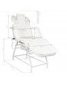 Eyelash care chair ivette gray 