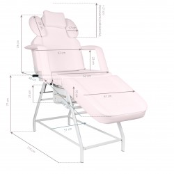 PINK TREATMENT CHAIR FOR LASHES IVETTE