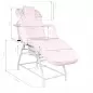 Chaise de traitement rose pour cils ivette