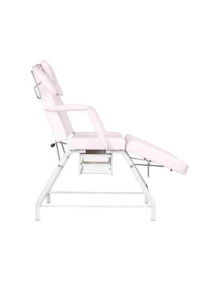 Sillón de tratamiento de pestañas rosa Ivette 