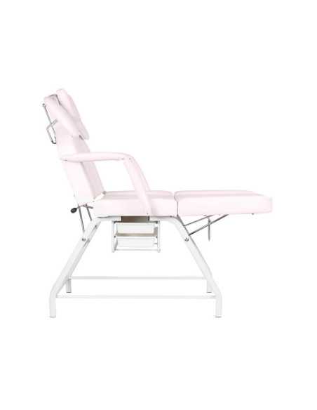 Sillón de tratamiento de pestañas rosa Ivette 