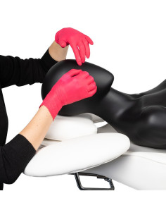 Eyelash treatment chair ivette white 2