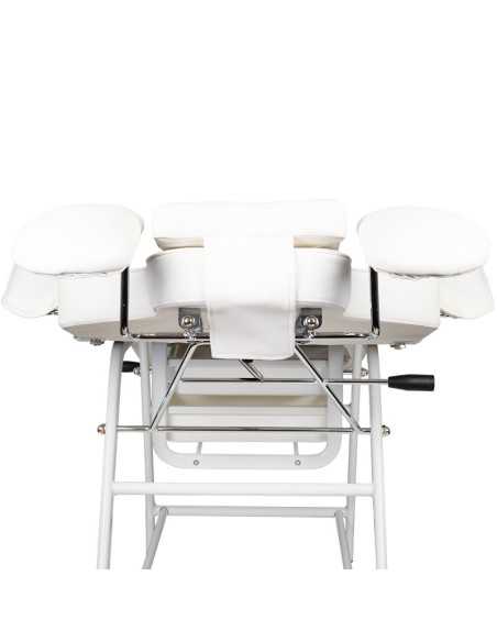 Eyelash treatment chair ivette white 