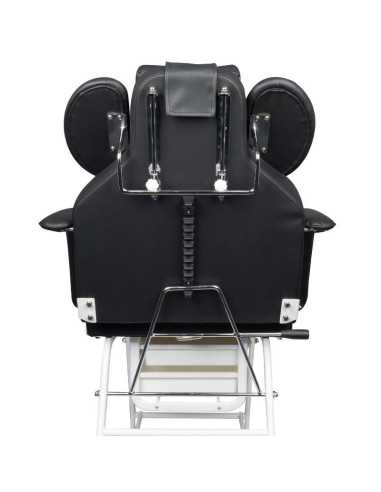 Ivette black eyelash care chair