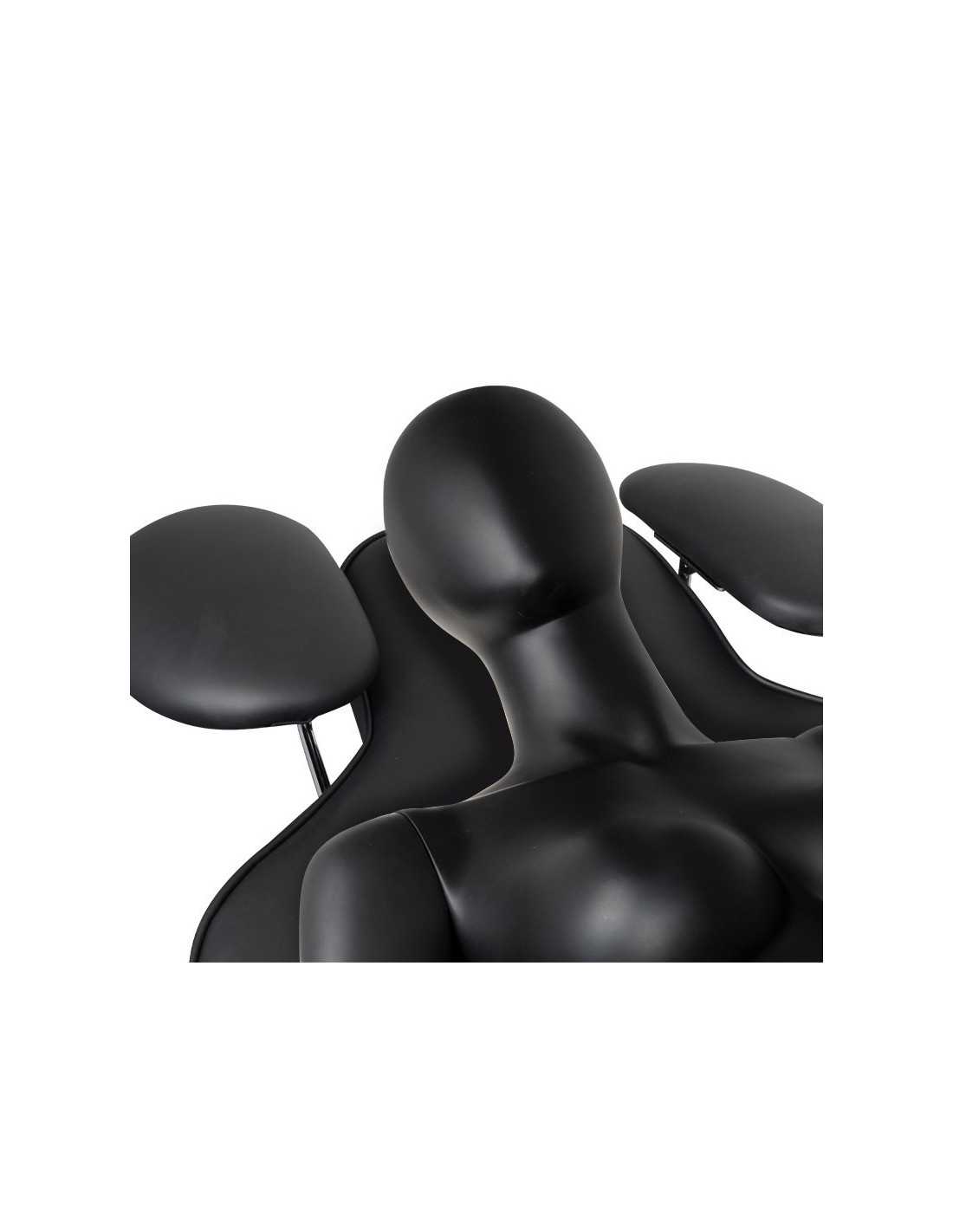 Ivette black eyelash care chair