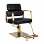 Styling chair porto black gold