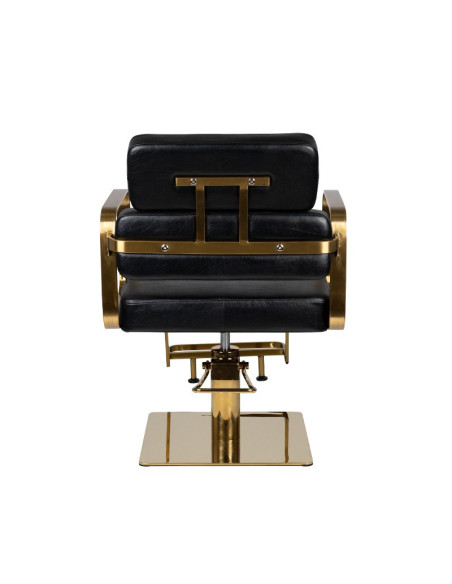 Styling stoel porto zwart goud 