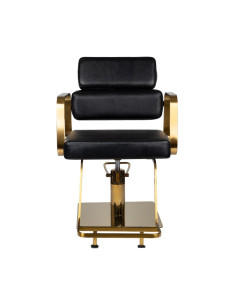 Styling stoel porto zwart goud 2