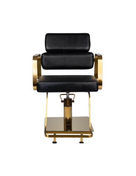 Styling stoel porto zwart goud 